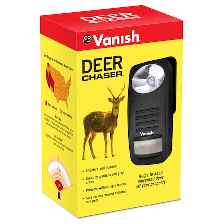 Vanish Vanish Deer Chaser Battery-Powered Electronic Pest Repeller For Deer P7841